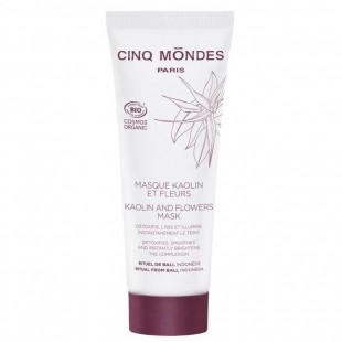 Маска для лица CINQ MONDES Masque Kaolin et Fleurs 60ml