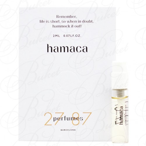 Пробники 27 87 Perfumes HAMACA 2ml edp