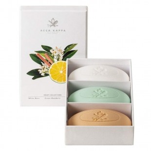 Набор ACCA KAPPA Soaps Gift Set (White Moss, Green Mandarin, Sandalwood)