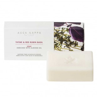 Мыло ACCA KAPPA Thyme & Red Rubin Basil soap 150g