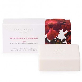 Мыло ACCA KAPPA Rosa Mosqueta & Geranium soap 150g