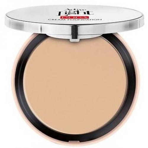 Крем-пудра для лица PUPA MAKE UP ACTIVE LIGHT COMPACT CREAM FOUNDATION №002 Dark Ivory TESTER (прозрачная пластиковая упаковка без зеркала)