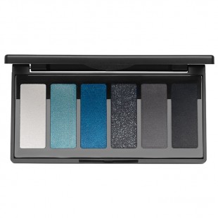 Палетка теней для век ADEN COSMETICS EYESHADOW PALETTE №01 Black/Blue