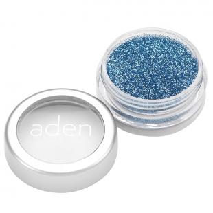 Блеск для лица и тела ADEN COSMETICS GLITTER POWDER №20 Metal Blue