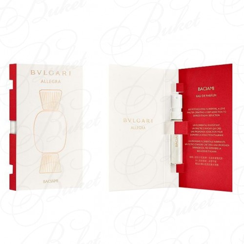 Пробники Bvlgari ALLEGRA BACIAMI 1.5ml edp