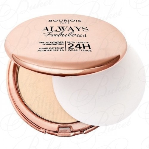 Пудра-основа для лица BOURJOIS MAKE UP ALWAYS FABULOUS №115 Golden Ivory