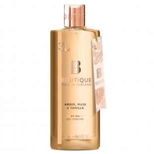 Гель для душа Boutique Body Wash Amber, Musk & Vanilla 500ml