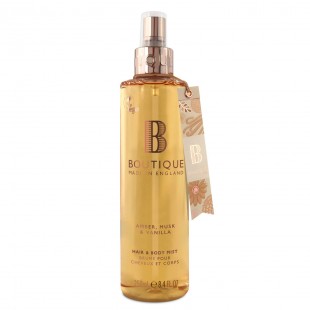 Спрей для тела Boutique Body Mist Amber, Musk & Vanilla 250ml