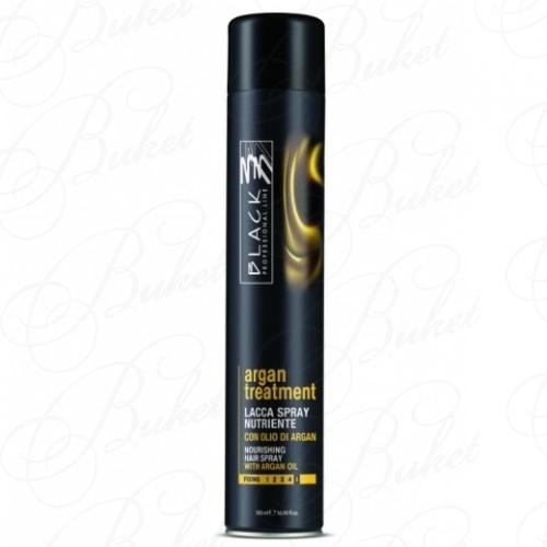 Лак для волос Black Professional Line ARGAN TREATMENT HAIR SPRAY 500ml