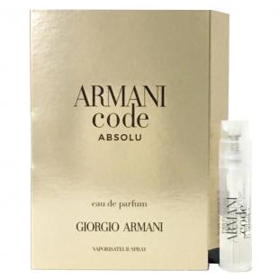 Armani ARMANI CODE ABSOLU POUR FEMME 1.5ml edp