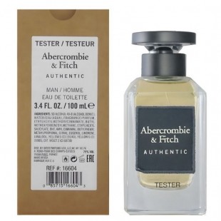 Abercrombie&Fitch AUTHENTIC 100ml edt TESTER