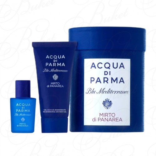 Набор Acqua Di Parma BLU MEDITIRRANEO MIRTO DI PANAREA SET (edt 5ml+sh/gel 20ml)