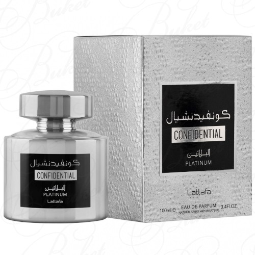 Парфюмированная вода Alhambra CONFIDENTIAL PLATINUM 100ml edp