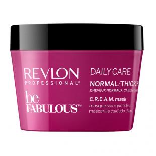 Маска для волос REVLON PROFESSIONAL BE FABULOUS NORMAL/THICK CREAM MASK 200ml