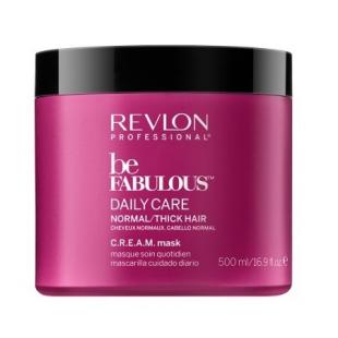 Маска для волос REVLON PROFESSIONAL BE FABULOUS NORMAL/THICK CREAM MASK 500ml