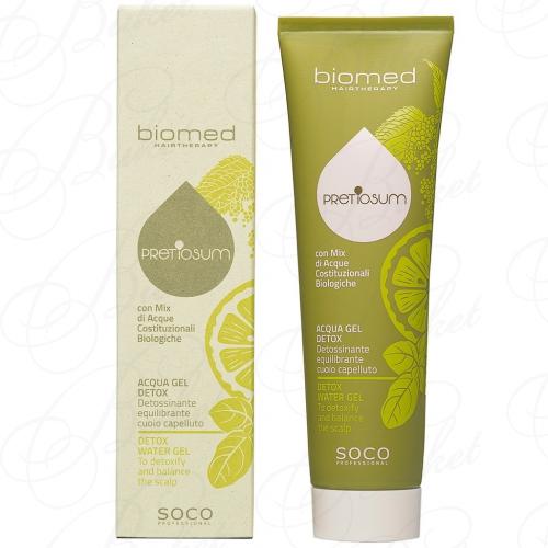 Гель для волос BIOMED HAIRTHERAPY PRETIOSUM Acqua Gel Detox 150ml