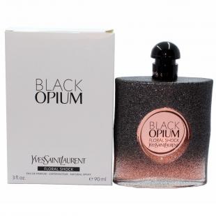 Yves Saint Laurent BLACK OPIUM FLORAL SHOCK 90ml edp TESTER