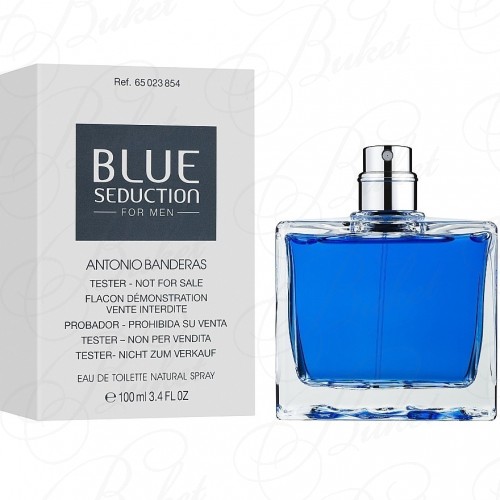 Тестер Antonio Banderas BLUE SEDUCTION FOR MEN 100ml edt TESTER