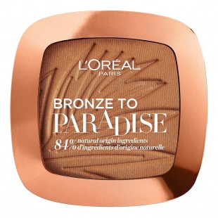 Пудра-бронзер L`OREAL MAKE UP BRONZE TO PARADISE №03 Back To Bronze