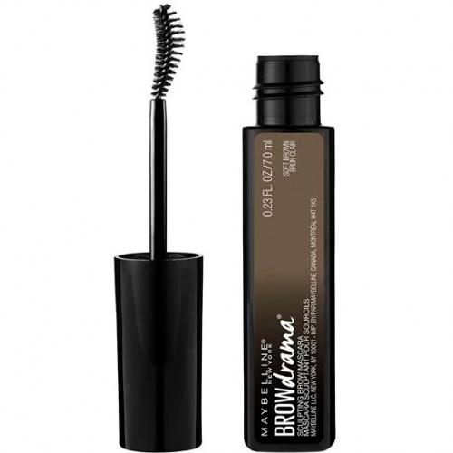 Гель-тушь для бровей MAYBELLINE MAKE UP BROW DRAMA №02 Medium Brown/Коричневый