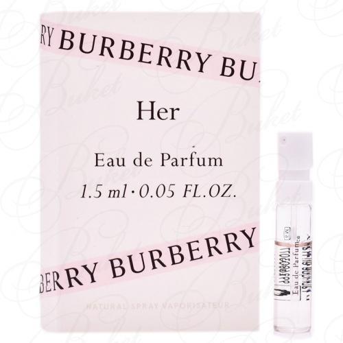 Пробники Burberry BURBERRY HER 1.5ml edp