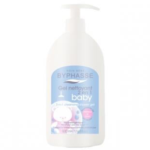 Гель для душа BYPHASSE BABY GEL NETTOYANT 2 IN 1 500ml