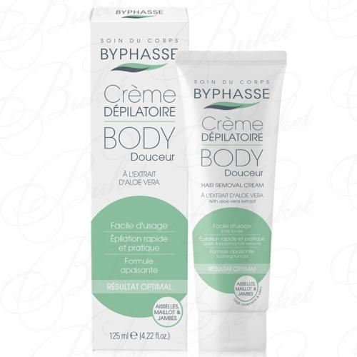 Крем для депиляции BYPHASSE HAIR REMOVAL CREAM Aloe Vera Extract 125ml