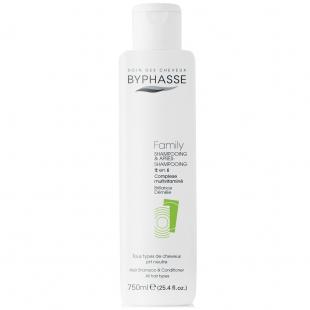 Шампунь для волос BYPHASSE SHAMPOO Multivitamin Complex 2 in 1 750ml