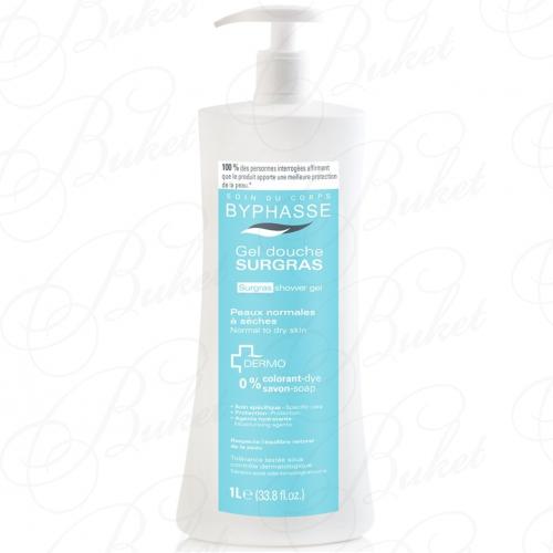 Гель для душа BYPHASSE SHOWER GEL SURGRAS Normal To Dry Skin 1000ml