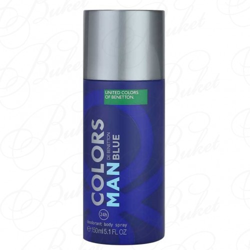 Дезодорант спрей Benetton COLORS DE BENETTON MAN BLUE deo 150ml