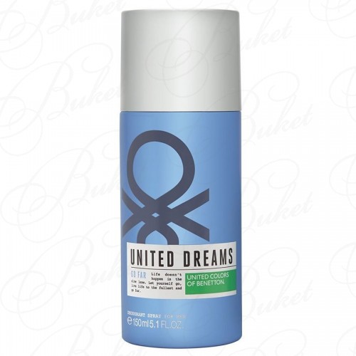Дезодорант спрей Benetton UNITED DREAMS GO FAR deo 150ml