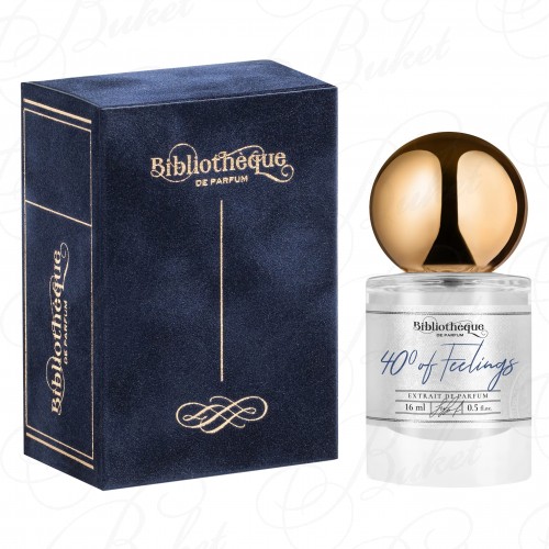 Парфюмерная вода Bibliotheque de Parfum 40 OF FEELINGS 16ml edp