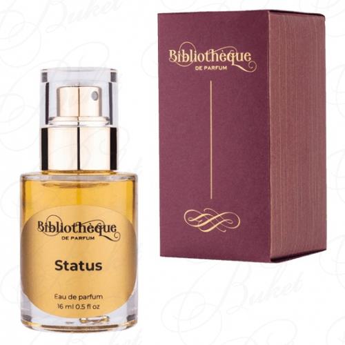 Парфюмерная вода Bibliotheque de Parfum STATUS 16ml edp