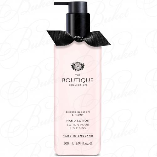 Лосьон для рук и ногтей The Boutique Collection Hand Lotion Cherry Blossom & Peony 500ml