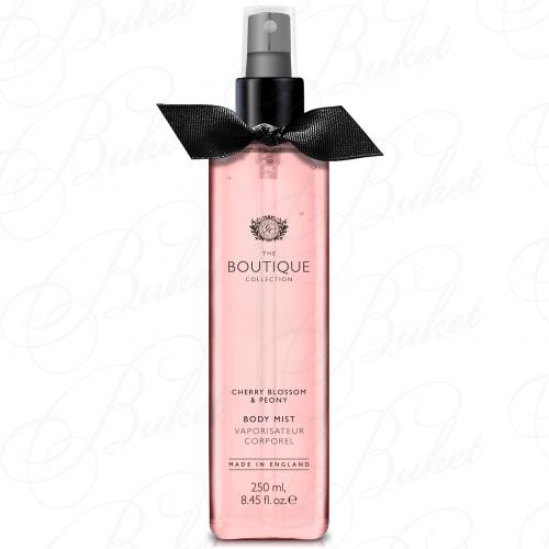 Спрей для тела The Boutique Collection Body Mist Cherry Blossom & Peony с ароматом вишневого цвета и пиона 250ml