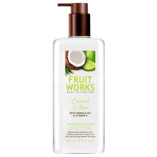 Лосьон для тела и рук Fruit Works Hand & Body Lotion Coconut & Lime 500ml