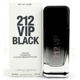 Carolina Herrera 212 VIP BLACK 100ml edp TESTER