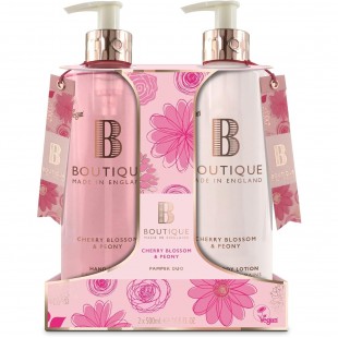 Набор для ухода за кожей рук Hand Care Duo Cherry Blossom & Peony с ароматом вишневого цвета и пиона
