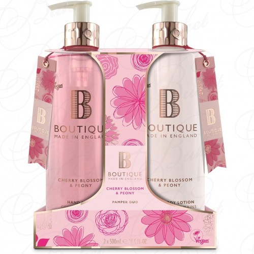 Набор для ухода за кожей рук Hand Care Duo Cherry Blossom & Peony с ароматом вишневого цвета и пиона