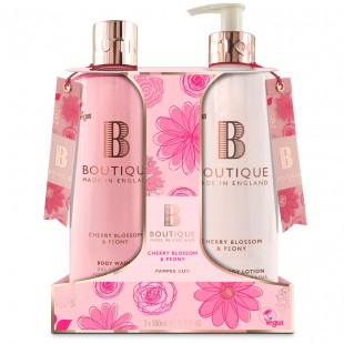 Набор для ухода за кожей тела Body Care Duo Cherry Blossom & Peony с ароматом вишневого цвета и пиона