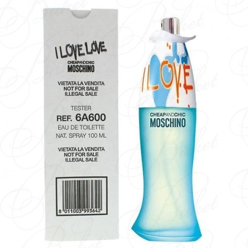 Тестер Moschino CHEAP AND CHIC I LOVE LOVE 100ml edt TESTER