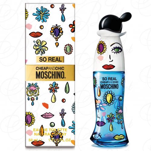 Туалетная вода Moschino CHEAP AND CHIC SO REAL 50ml edt