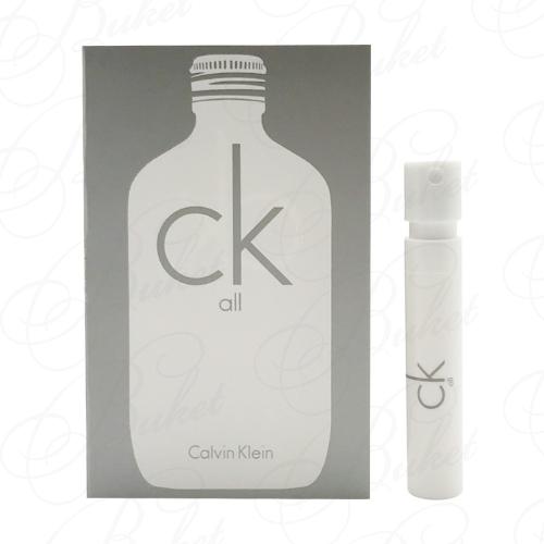Пробники Calvin Klein CK ALL 1.2ml edt