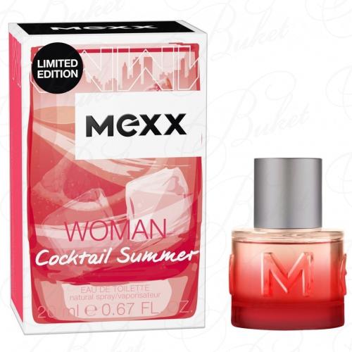 Тестер Mexx COCKTAIL SUMMER WOMAN 40ml edt TESTER