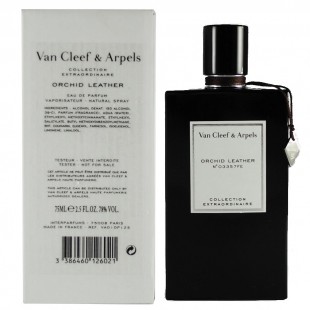 Van Cleef & Arpels COLLECTION EXTRAORDINAIRE ORCHID LEATHER 75ml edp TESTER