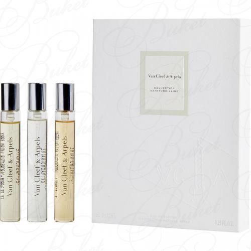 Набор Van Cleef & Arpels COLLECTION EXTRAORDINAIRE mini SET (Ambre Imperial 7.5ml+Bois d'Amande 7.5ml+Moonlight Patchouli 7.5ml)