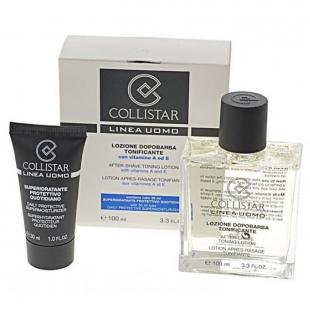 Набор COLLISTAR LINEA UOMO KIT (тонизирующий лосьон после бритья 100ml+средство для лица 30ml)