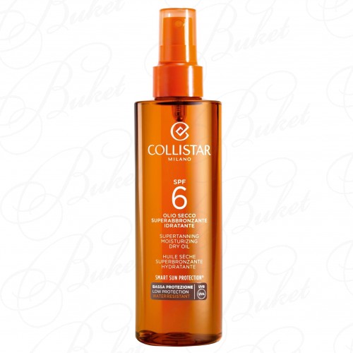 Масло для тела COLLISTAR SUPERTANNING MOISTURIZING DRY OIL SPF 6+ 200ml