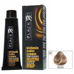Крем-краска для волос Black Professional Line COLOR CREAM SINTESIS Ammonia Free 8.0 Светло-русый 100ml