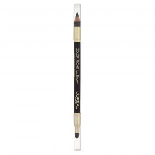 Карандаш для век L`OREAL MAKE UP COLOR RICHE LE SMOKY №201 Black Velour